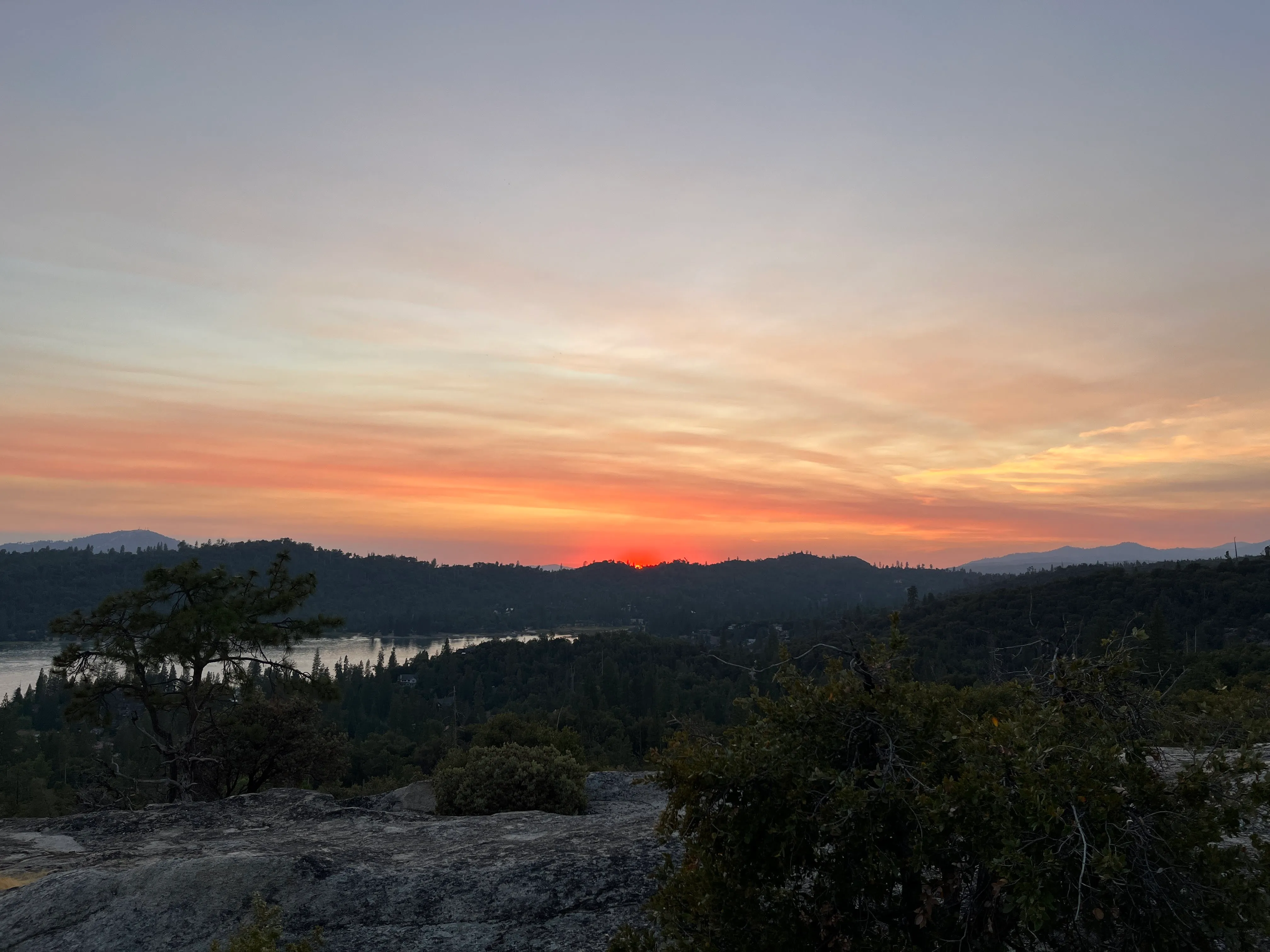Glass Rock Sunset